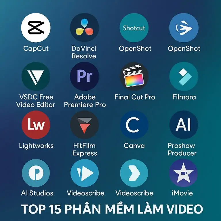 phần mềm làm video