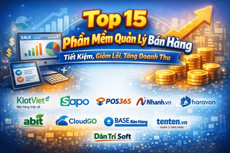 phần mềm quản lý bán hàng